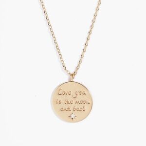 NEW "To the Moon and Back" Estella Bartlett Pendant Necklace